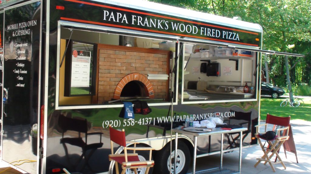 Papa Frank's mobile kitchen catering truck