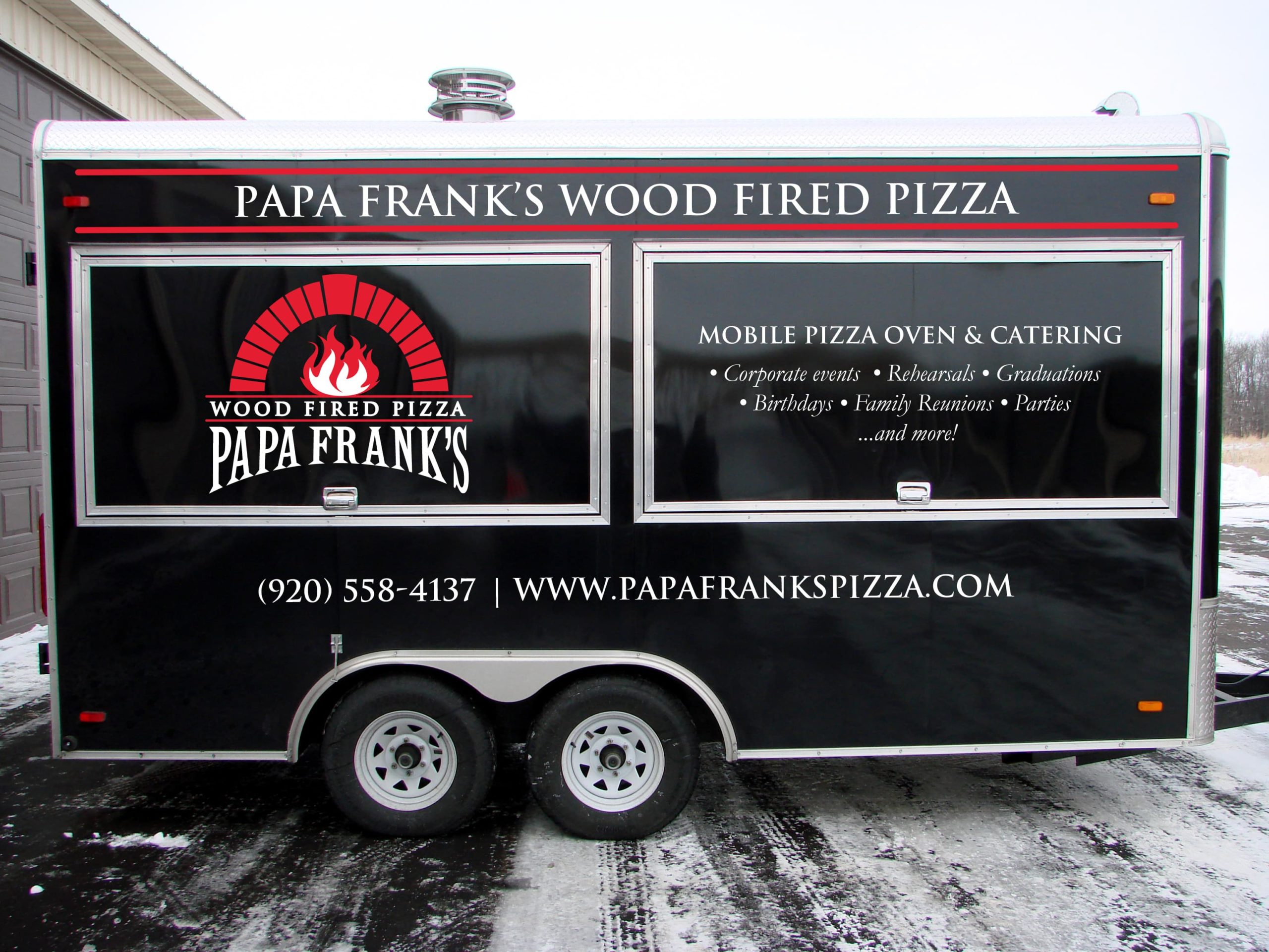 Papa Frank's Mobile Pizza Oven